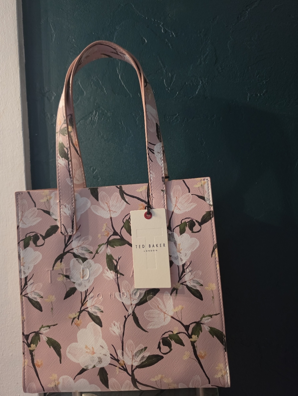 Ted Baker The Icon Pink Floral Tote Bag